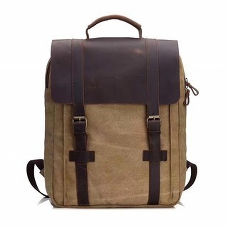 Canvas Backpack Casual - Modetrend rugzak schooltas heren casual canvas