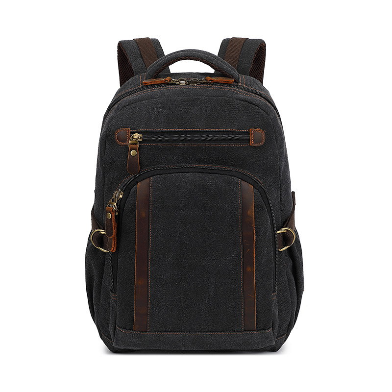 Canvas Backpack Casual - Nieuwe casual grensoverschrijdende rugzak heren trendy