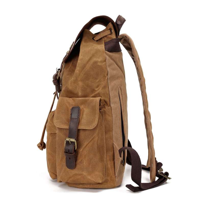 Nieuwe herenrugzak van canvas, - Canvas Backpack Casual recensie en prijs