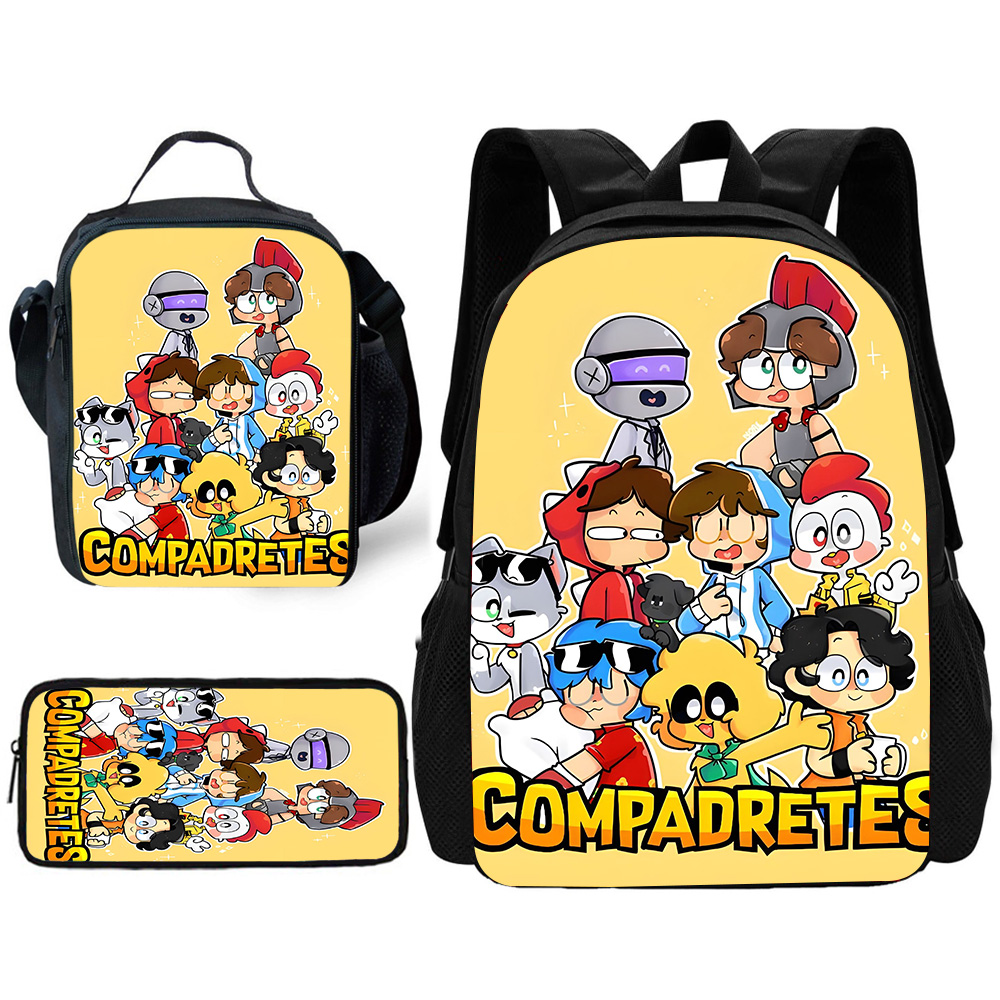 Kind Casual Mikecracks Cartoon - Canvas Backpack Casual recensie en prijs