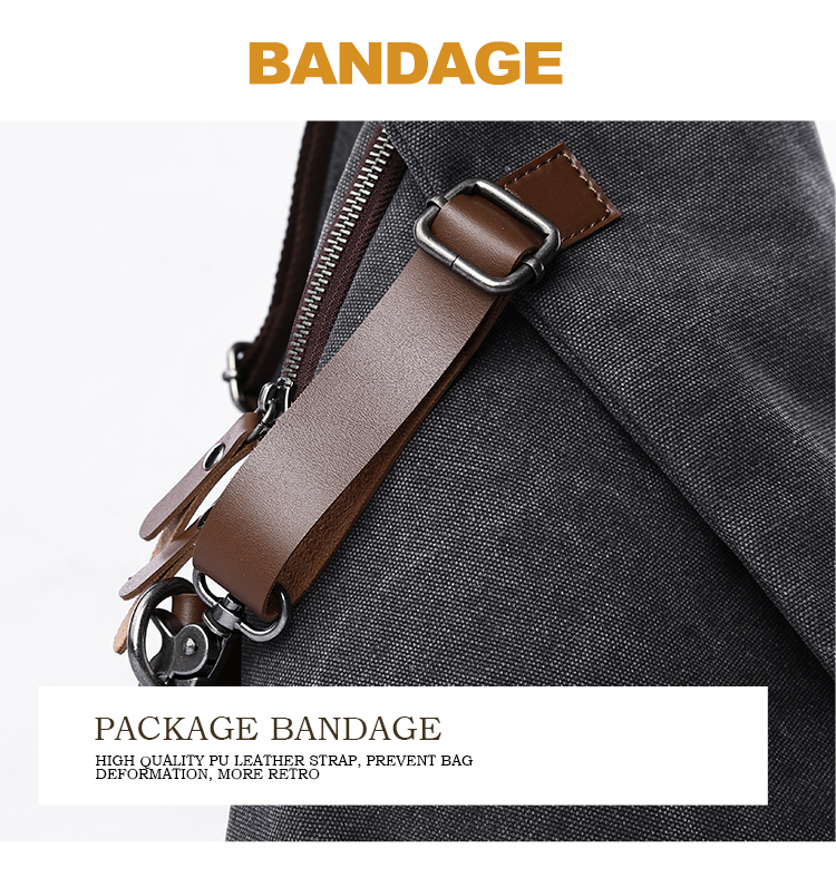 MTE ELAN Retro canvas slingbag - Canvas Backpack Casual recensie en prijs
