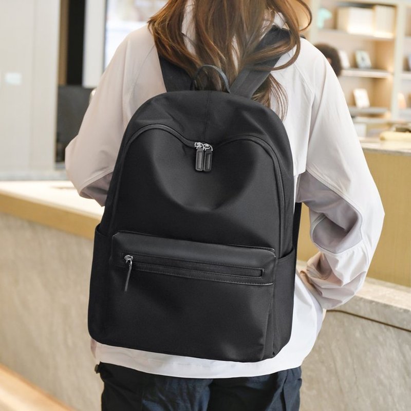 Grote zwarte casual rugzak, wa - Canvas Backpack Casual recensie en prijs