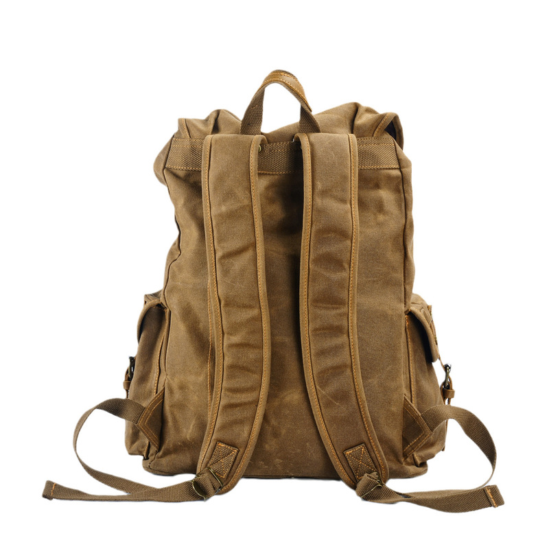 Retro zachte wax canvas rugzak - Canvas Backpack Casual recensie en prijs