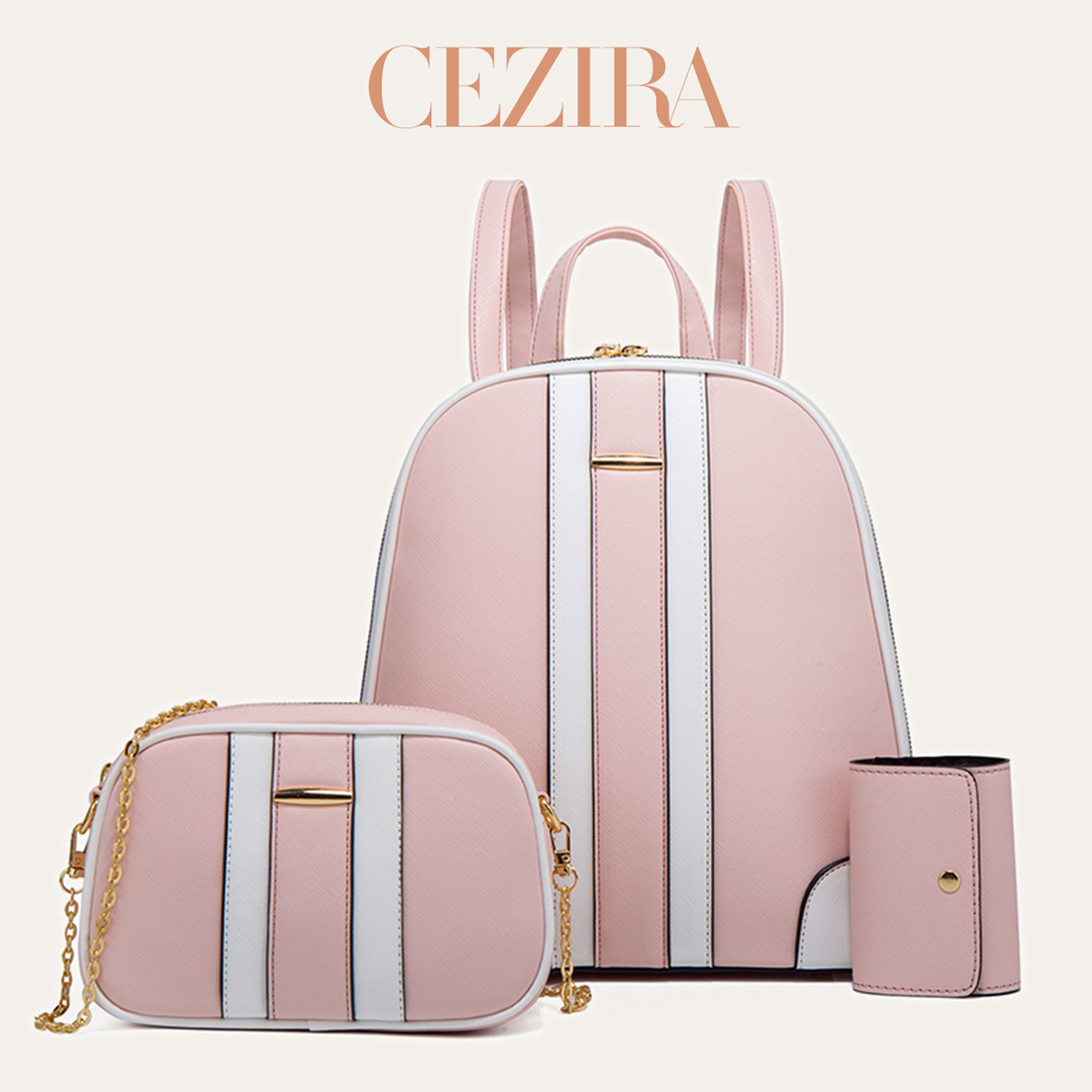 CR Fashion Gestreepte Patchwor - Fashion Backpack Women recensie en prijs