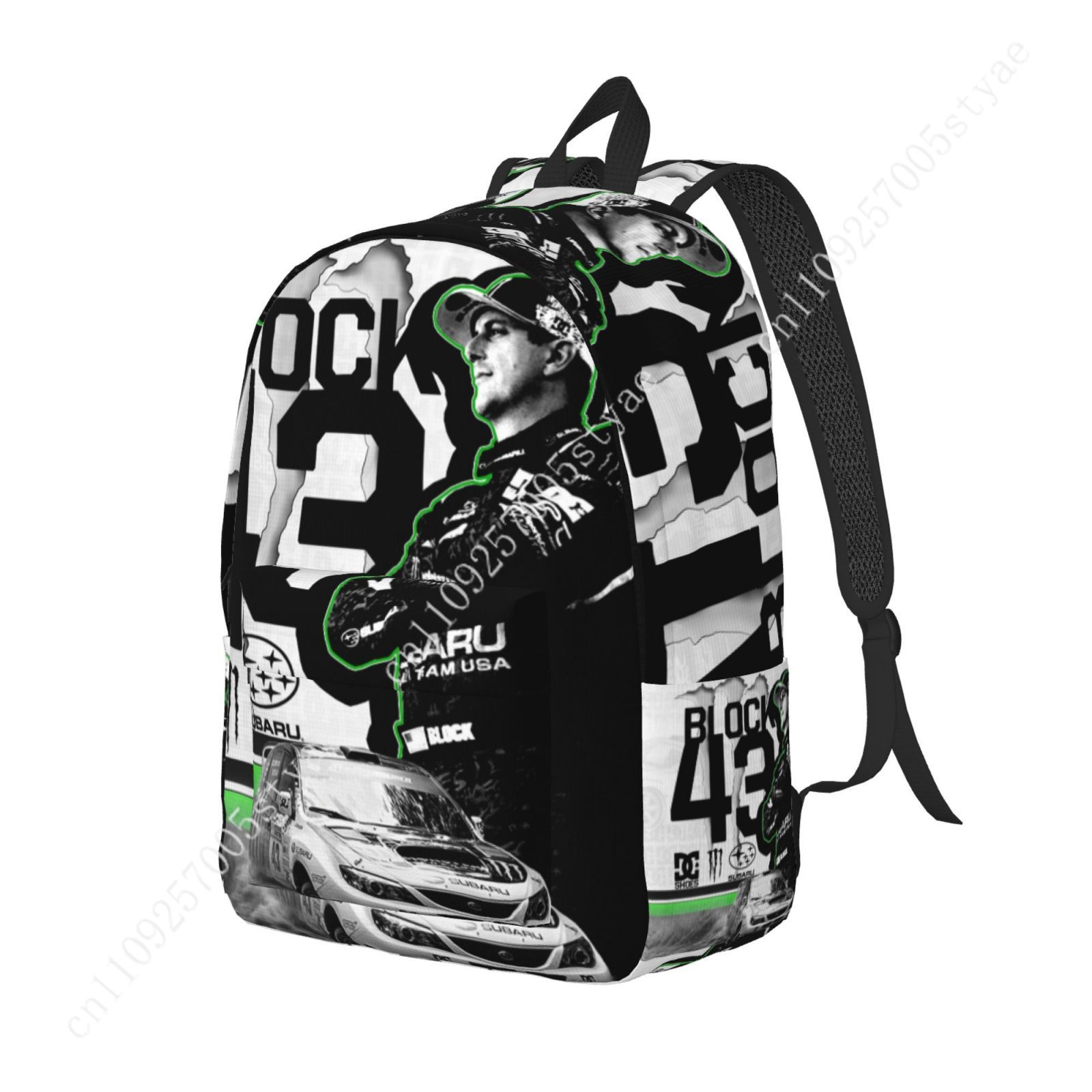 Ken Block 43 Custom Canvas lic - Canvas Backpack Casual recensie en prijs