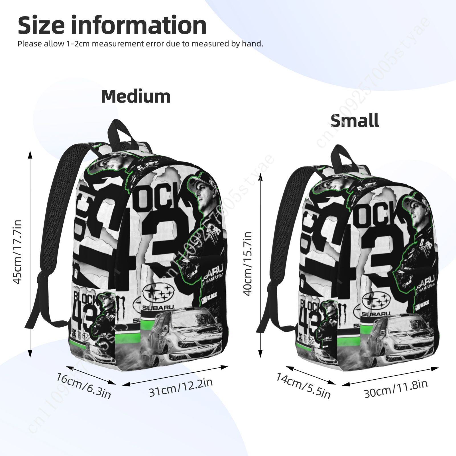 Ken Block 43 Custom Canvas lic - Canvas Backpack Casual recensie en prijs