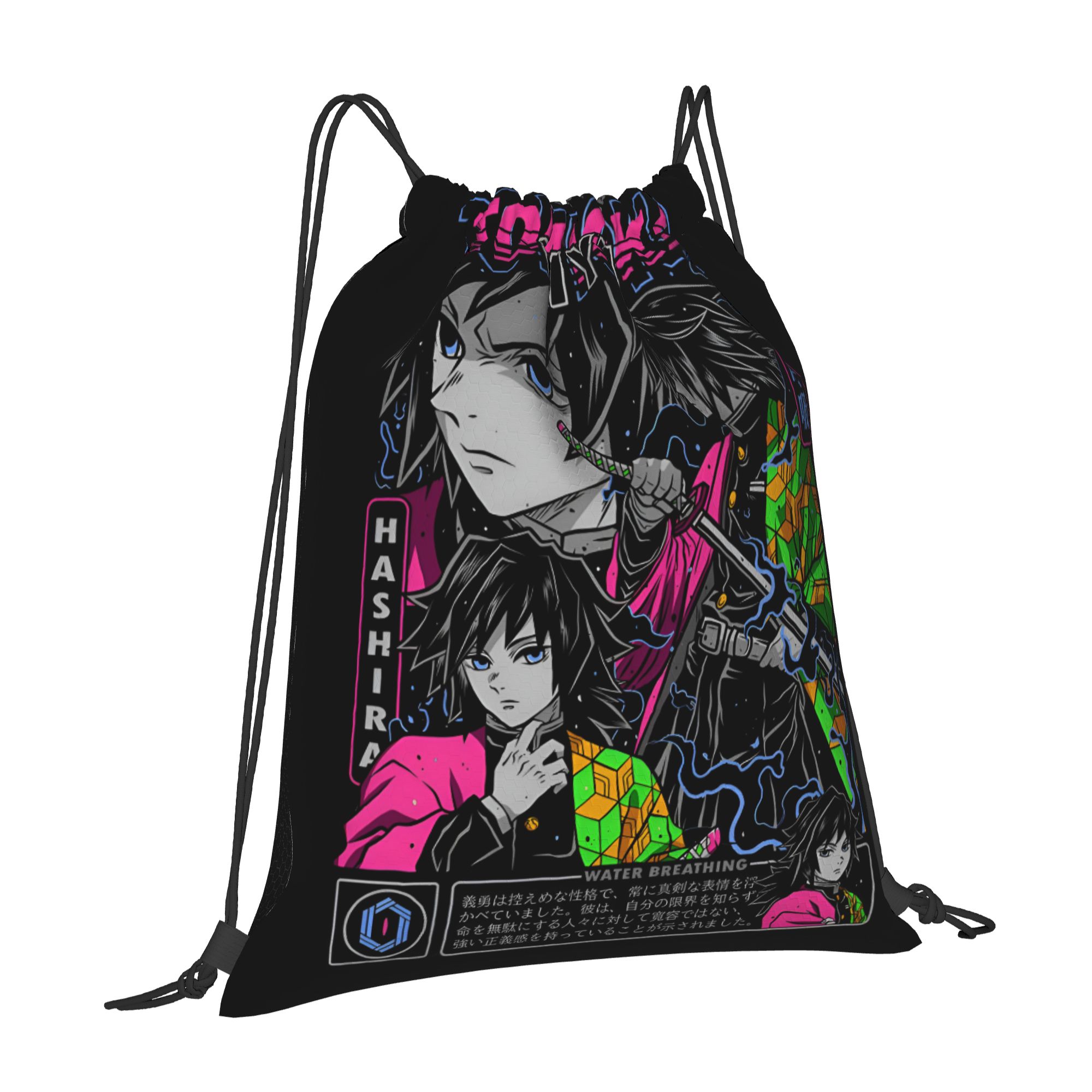 Aangepaste Demon Slayers tas m - Drawstring Gym Bag recensie en prijs